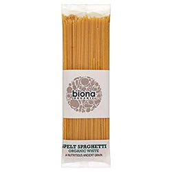 Organic white spelt spaghetti Biona