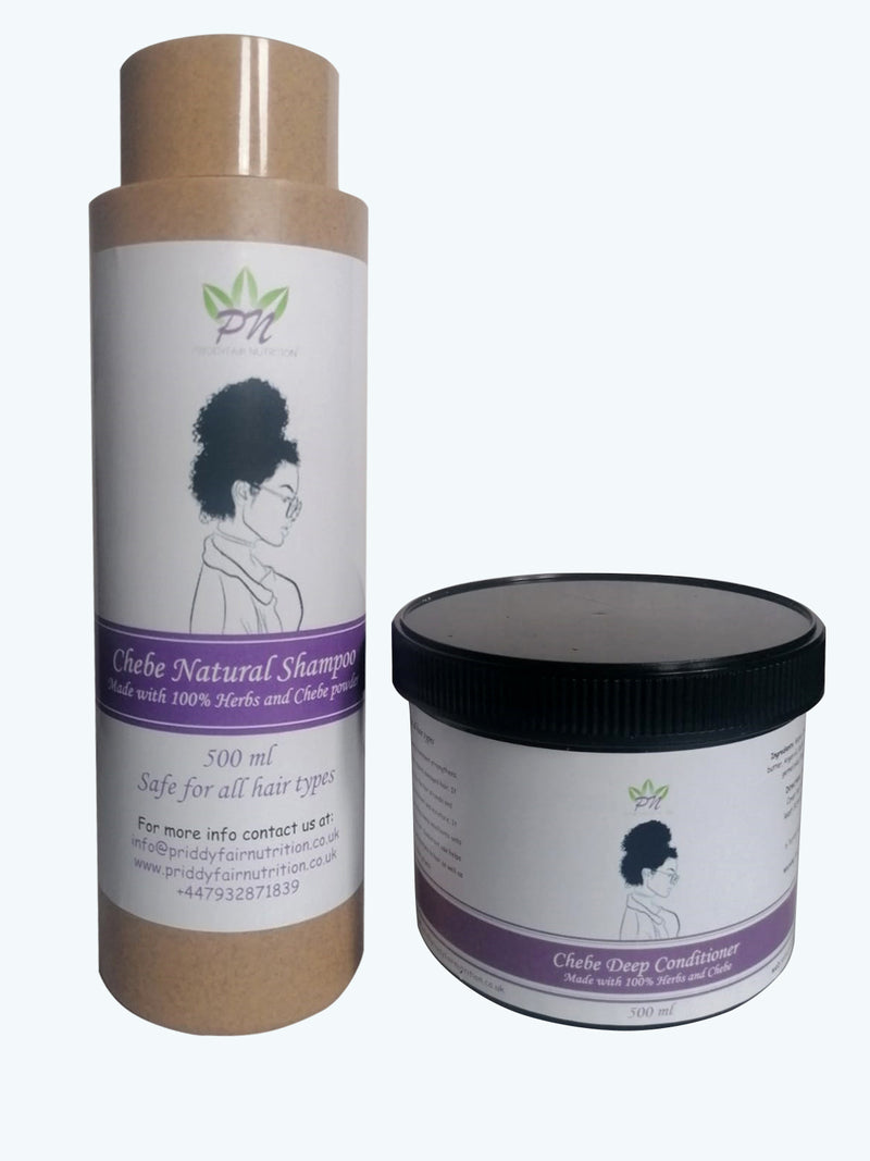 Chebe shampoo 500 ml Made with 100% Herbs & chebe powder from chad